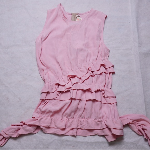 Marni asymmetrical ruffle top - Picture 1 of 4